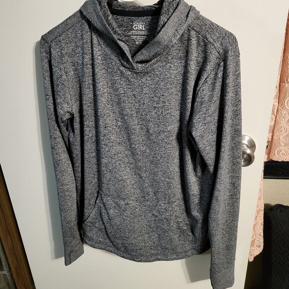 EUC ATHLETA GIRL UPTEMPO HOODED TOP SZ XL - Picture 1 of 5